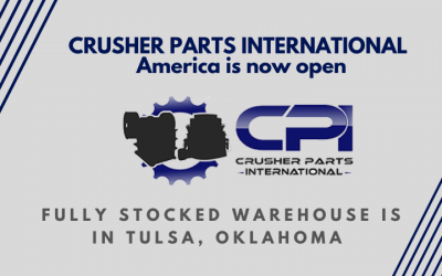 Crusher Parts International is now incorporated in the U.S.A.